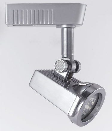 Low Voltage MR16 Track Head - Brushed Steel
